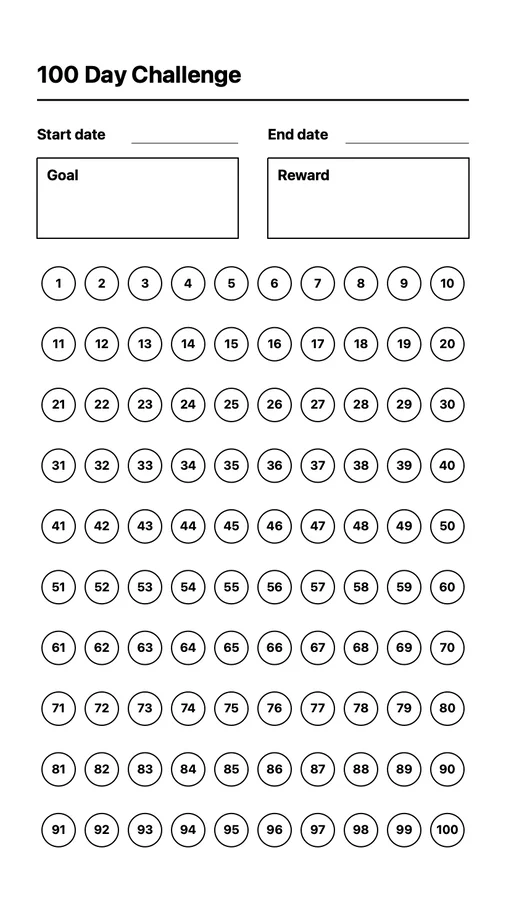 100 Day Challenge on Paper Pro Move