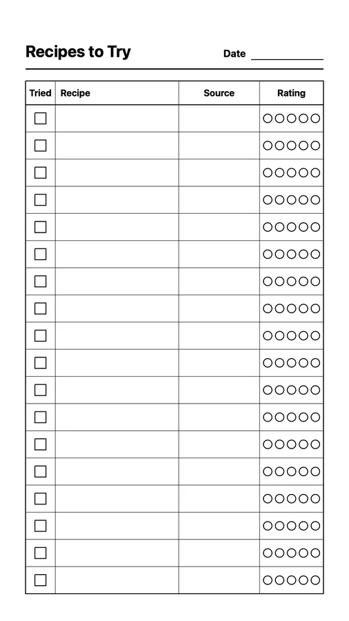 Recipes to Try on Paper Pro Move
