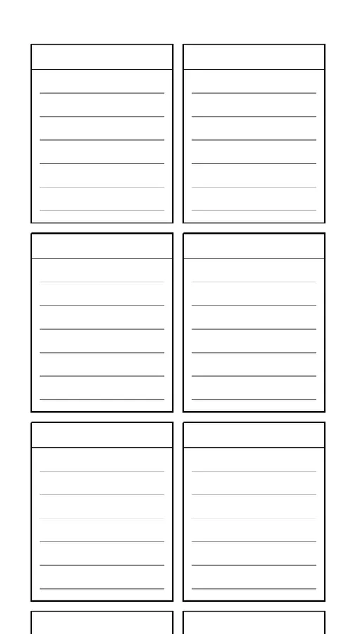 Endless Sticky Notes Native Template on Paper Pro Move